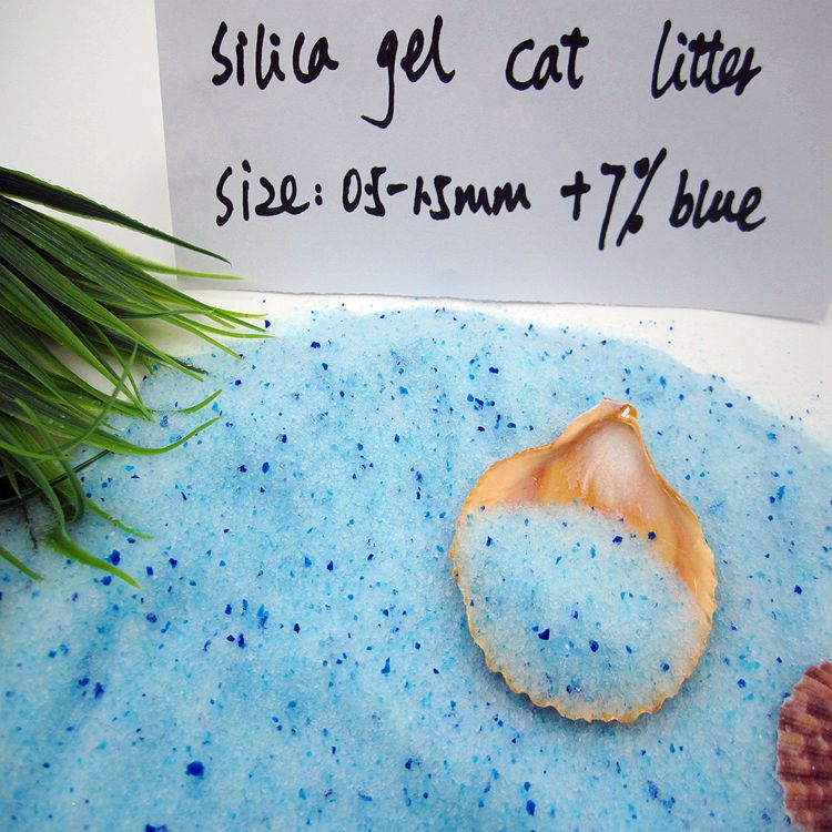 Non tracking cat litter Silica Gel Formula